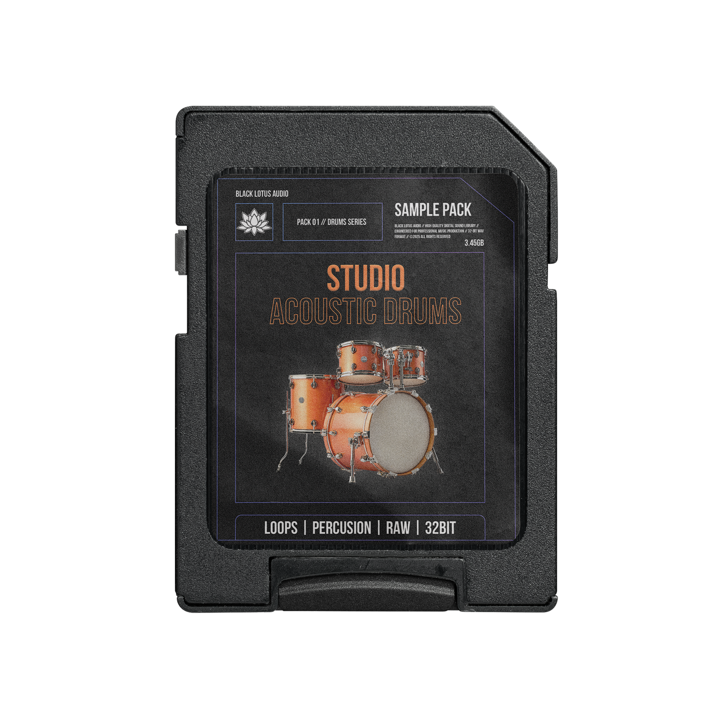 Studio - Raw Acoustic Drum Samples