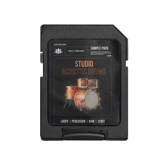 Studio - Raw Acoustic Drum Samples