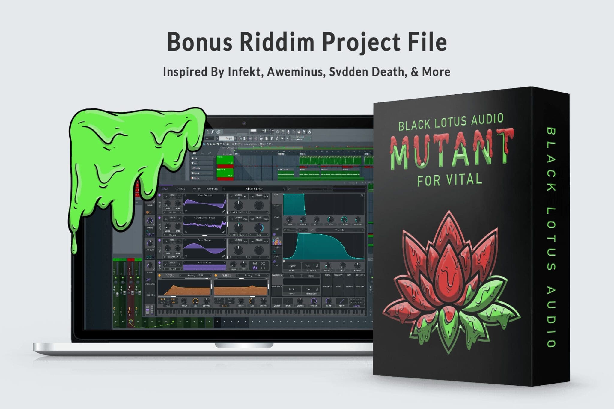 The Nastiest Dubstep Presets For Vital - Mutant: Dubstep & Riddim For Vital