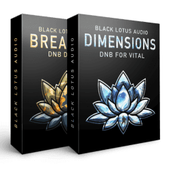 dimension dnb vital synth presets and breakout dnb drums sample pack