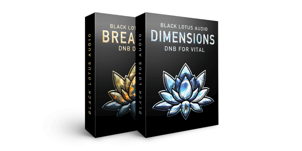 dimension dnb vital synth presets and breakout dnb drums sample pack