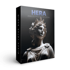 Hera Analog Inspired Presets like Travis Scott, Ariana Grande and The Weeknd Serum Presets Box Art