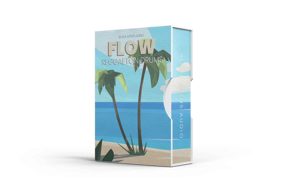 Flow Reggaeton Drum Kit, featuring 25 reggaeton drum samples